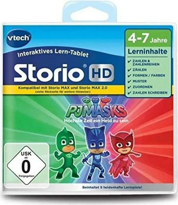 VTech Storio HD Lernspiel PJMasks (80-271104)