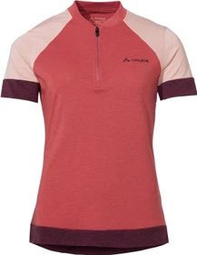 Vaude Altissimo Q-Zip Trikot kurzarm brick (Damen)