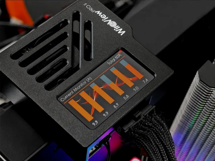 Thermal Grizzly WireView Pro II GPU Normal, 90°, 12V-2x6, Sense-Pins an der Oberseite, schwarz