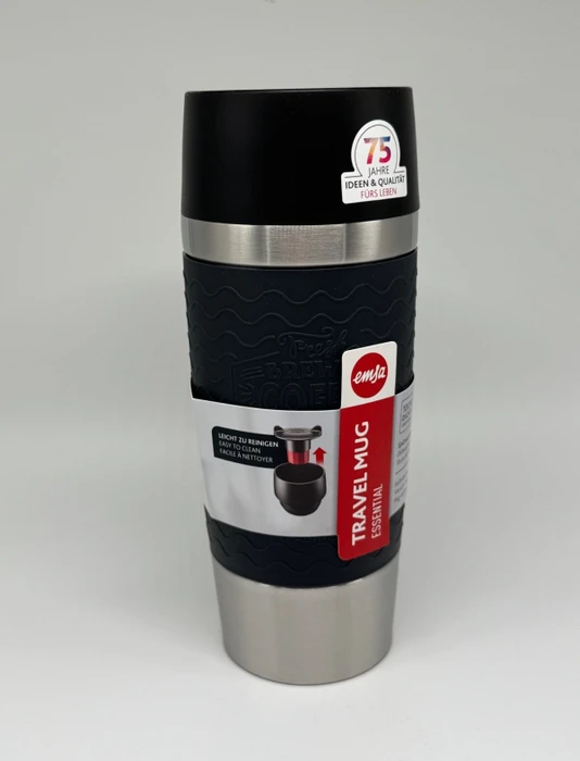 Emsa Travel Mug Classic Isolierbecher 360ml grau