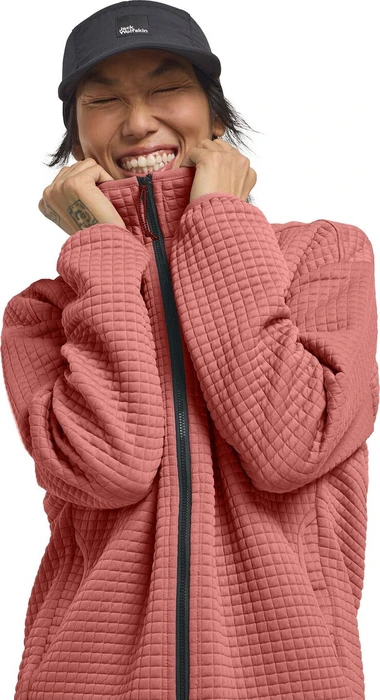 Jack Wolfskin Mogari Fleece Jacke mineral red (Damen)