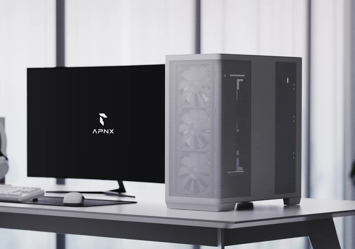 APNX Creator C1 White, weiß, Glasfenster