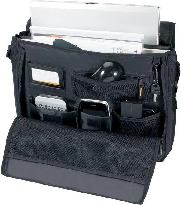 Targus CityGear 17.3" Umhängetasche schwarz/grau