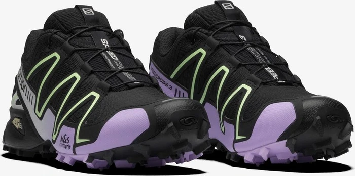 Salomon Speedcross 3 black/lavender/patina green