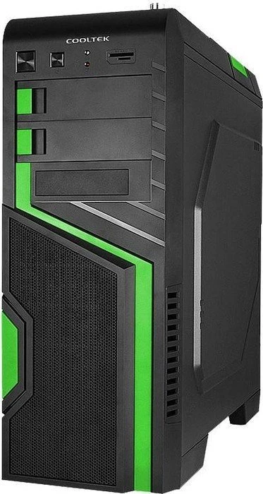 Cooltek GT-04 grün, Acrylfenster