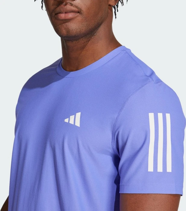 adidas Own The Run Laufshirt kurzarm semi cobalt blue (Herren)