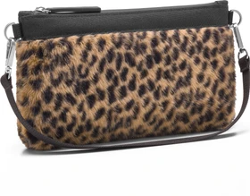 Reisenthel mini pouch Schultertasche leo fake fur