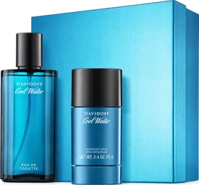 Davidoff Cool Water Man EdT 75ml + Deodorant Stick 75ml Duftset