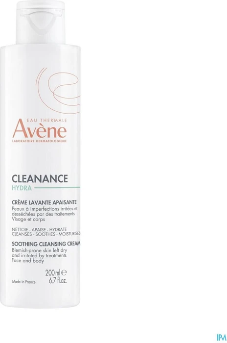 Pierre Fabre Avène Cleanance Hydra Soothing Cleansing Cream, 200ml