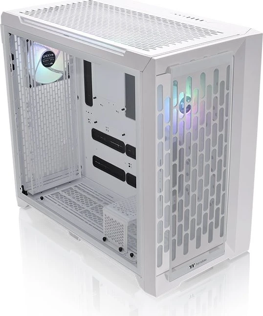 Thermaltake CTE C750 TG ARGB Snow, weiß, Glasfenster