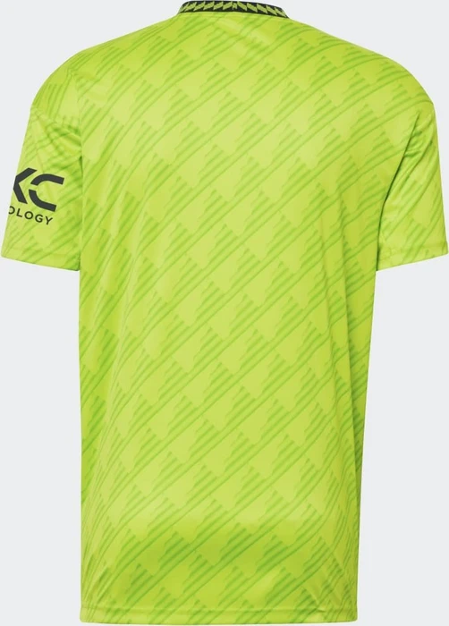adidas Manchester United 2022/2023 Ausweichtrikot semi solar slime (Herren)