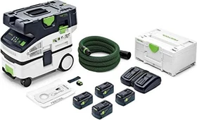 Festool CTLC MINI I-Plus Cleantec Akku-Trockensauger inkl. 4 Akkus 5.0Ah