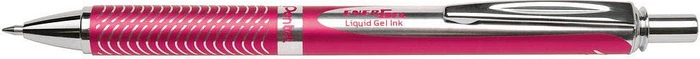 Pentel EnerGel Sterling BL407 Gelroller rot/silber
