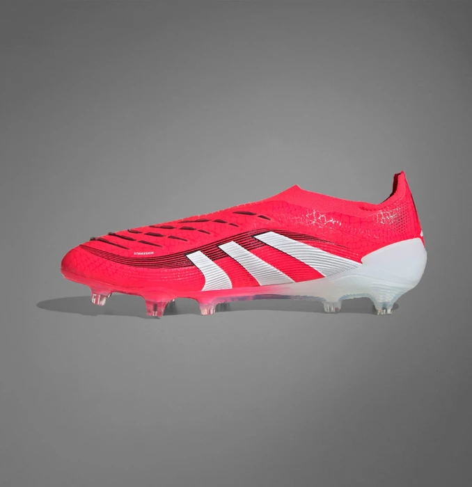 adidas Predator Elite Laceless FG lucid red/cloud white/core black