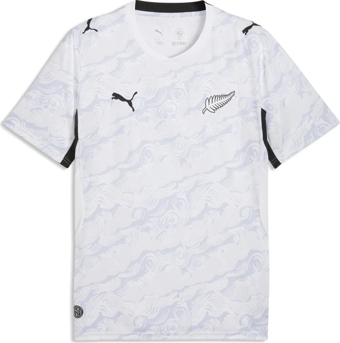 Puma FIFA WM 2026 Neuseeland Auswärtstrikot kurzarm puma white/silver mist (Herren)