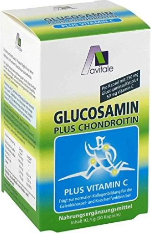 Calcium Glucosamin + Chondroitin Kapseln, 180 Stück