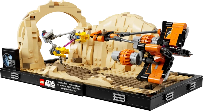 LEGO Star Wars - Podrennen in Mos Espa Diorama