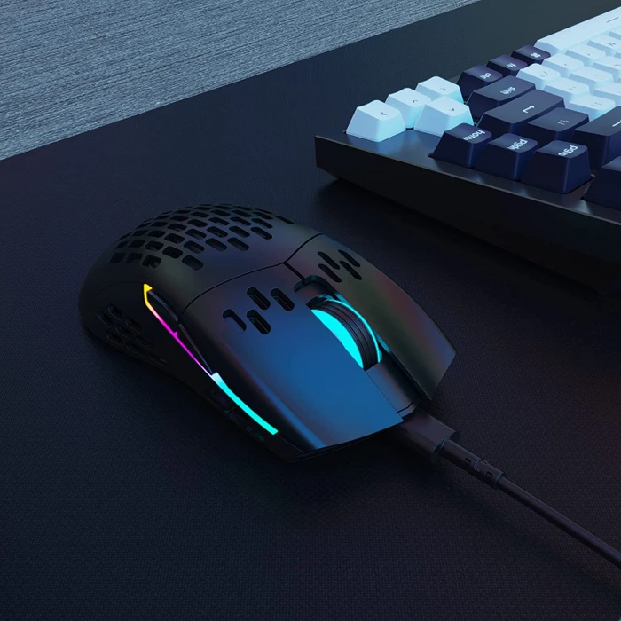 Keychron M1 Ultra-Light Gaming Mouse schwarz, USB