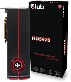 Club 3D Radeon HD 5970, 2x 1GB GDDR5, 2x DVI, mDP