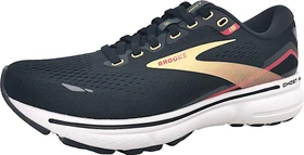 Brooks Ghost 15 black/orange/raspberry (Damen)