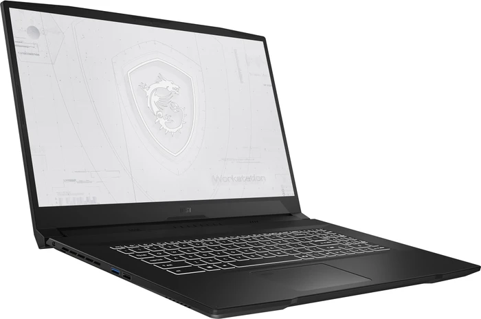MSI WF76 11UJ-243 Mobile Workstation WF76 11UJ-243, Core Black, Core i7-11800H, 32GB RAM, 1TB SSD, RTX A2000, DE