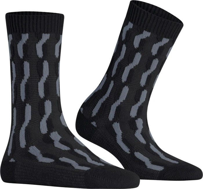 Falke Tress Lock Socken schwarz (Damen)