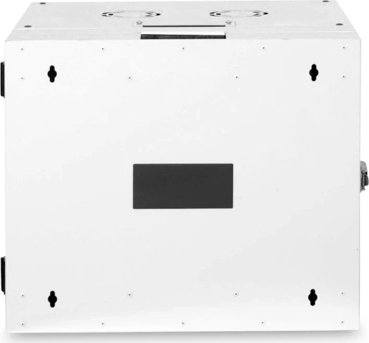 Digitus Professional Unique Serie Wandschrank 7HE, zweiteilig, schwenkbar, Sicherheitsglastür, IP2X, grau, 600mm tief