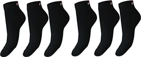 Fila Sneaker Socken schwarz, 3 Paare