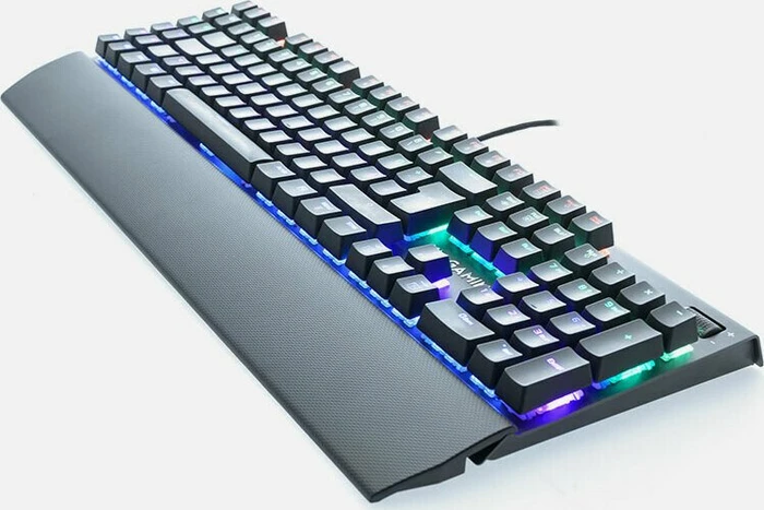 KM-Gaming K-GK2, LEDs RGB, MX RGB BLUE, USB, DE