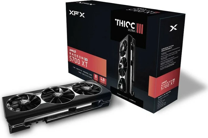 XFX Radeon RX 5700 XT Thicc III, 8GB GDDR6, HDMI, 3x DP