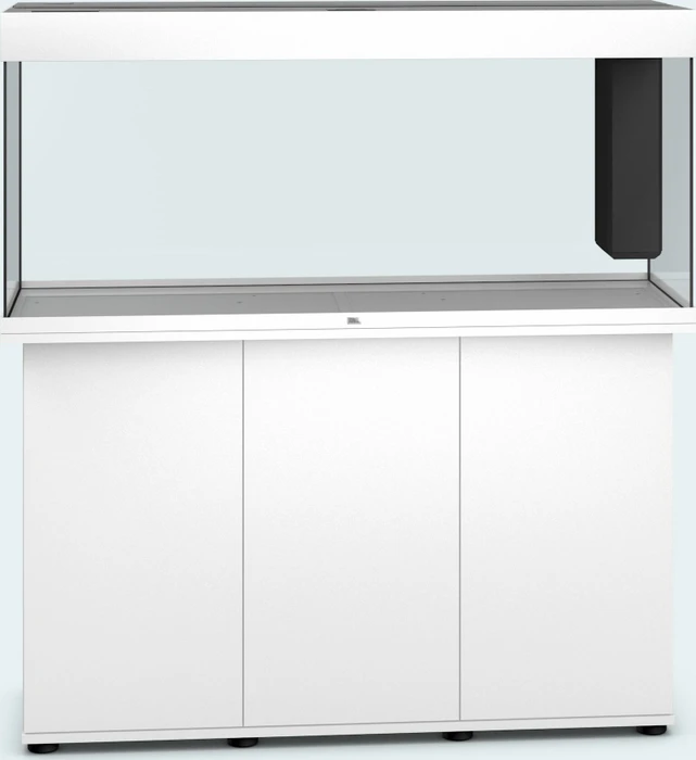 Juwel Rio 240 LED Aquarium-Set mit Unterschrank, weiß/weiß, 240l