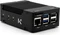 KKSB Aluminiumgehäuse für Raspberry Pi 5, schwarz Vorschaubild