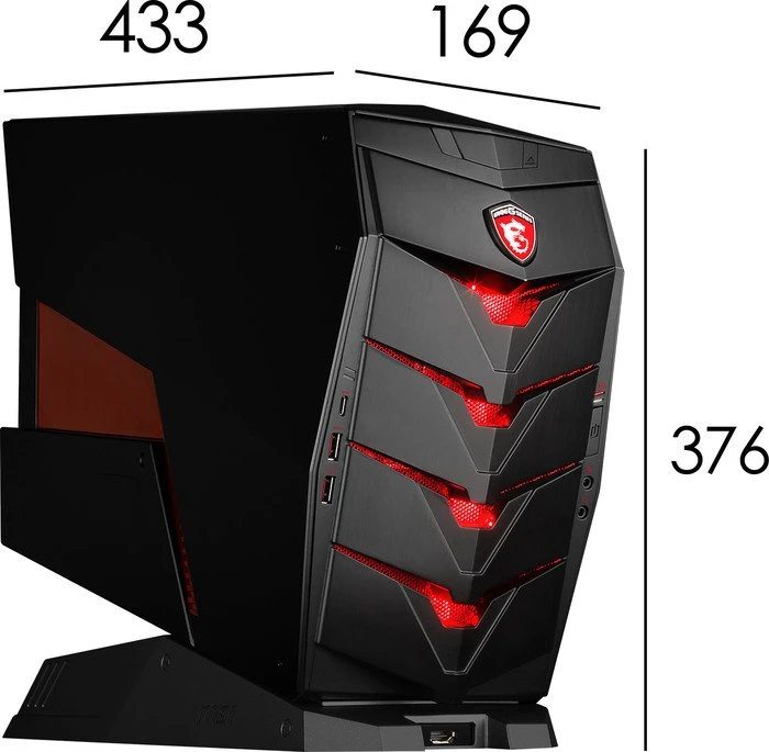 MSI Aegis X-005DE, Core i7-6700, 16GB RAM, 256GB SSD, 1TB HDD, GeForce GTX 970