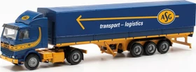 Herpa Iveco S-Way LNG Wechselgardinenplanen-Hängerzug Willi Betz (Baden-Württemberg/Reutlingen)