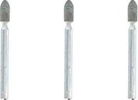Dremel 83322 Siliziumkarbid-Schleifstein 3.2mm, 3 Stück