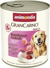 animonda GranCarno Dose Fleisch pur Adult Multifleisch-Cocktail, 9.60kg (12x 800g)