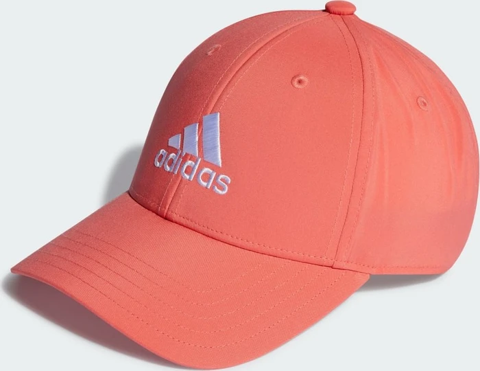 adidas Embroidered Logo Lightweight Baseball Kappe preloved scarlet/white