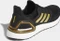 adidas Ultraboost 20 core black/gold metallic/solar red (Herren) Vorschaubild