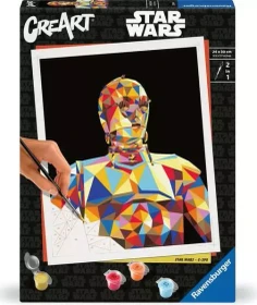 Ravensburger Malen nach Zahlen CreArt Star Wars C-3PO