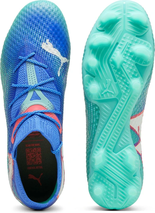 Puma Future 7 Pro+ FG/AG bluemazing/puma white/electric peppermint