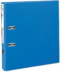 Exacompta Maxi Prem'Touch Ordner 2-Ring, 50mm, A4, blau, 10er-Pack (53142E#10)