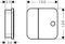 Hansgrohe AXOR One Absperrventil Unterputz brushed black chrome Vorschaubild