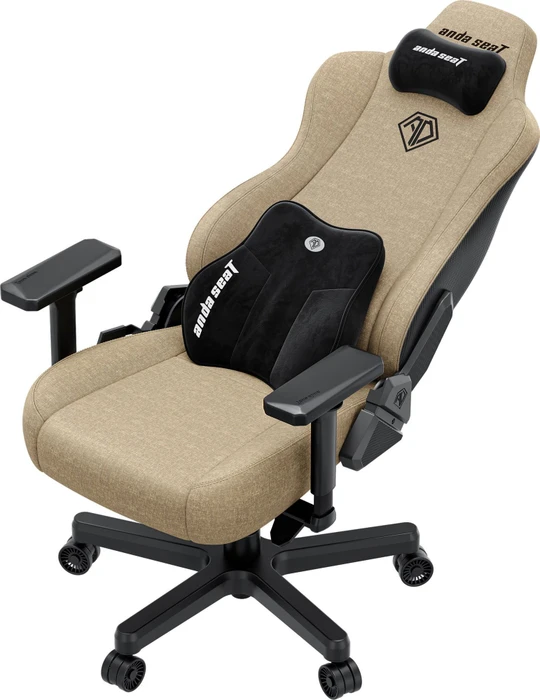Anda Seat Kaiser 3E XL Gamingstuhl, Stoff dunkelbeige