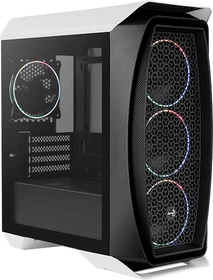 AeroCool Aero One Mini Eclipse, weiß, Glasfenster (ACCS-PB18143.21)