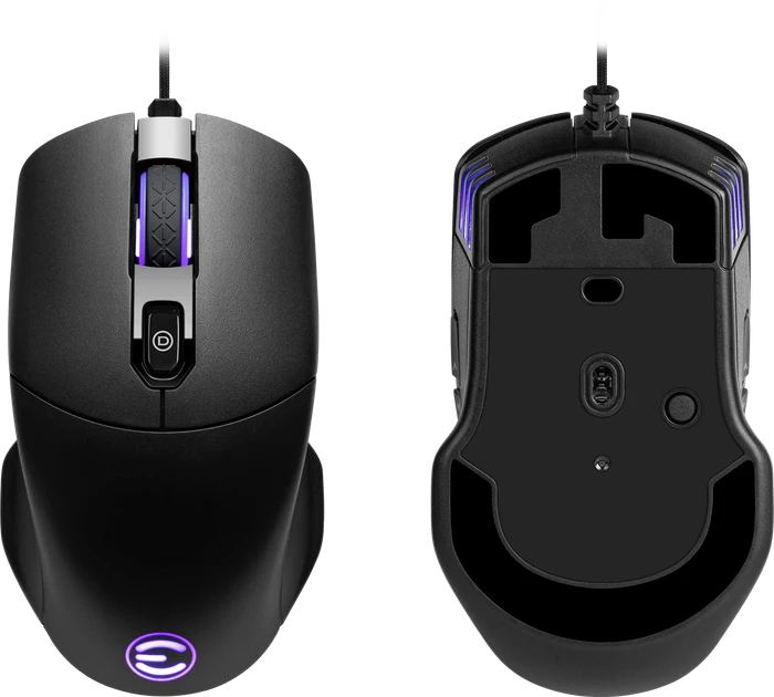 EVGA X12 Gaming Maus schwarz, USB