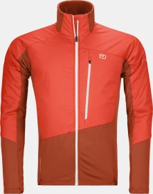 Ortovox Westalpen Swisswool Hybrid Funktionsjacke cengia rossa (Herren)