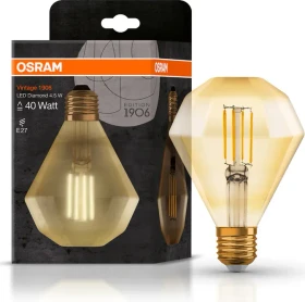 Osram Ledvance Filament LED Vintage 1906 Diamond 40 4.5W/825 E27