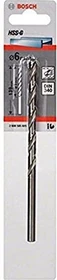 Bosch Professional HSS-G Spiralbohrer, 6x91x139mm, 1 Stück