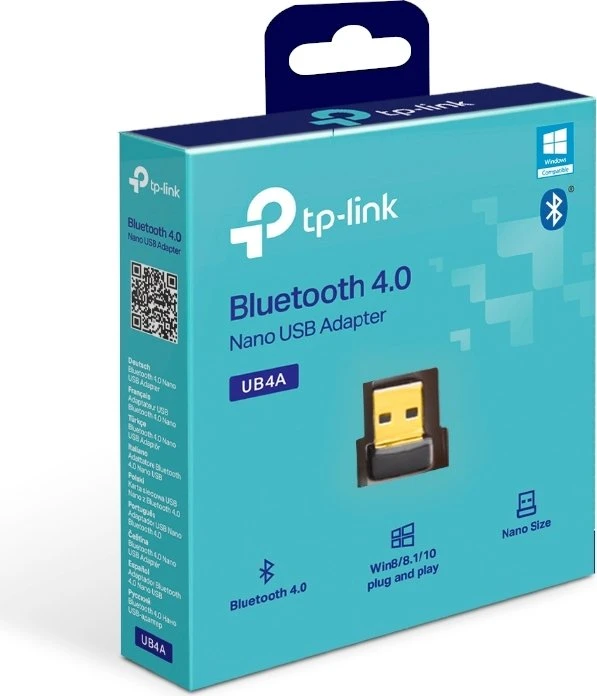 TP-Link UB4A Nano, Bluetooth 4.0, USB-A 2.0 [Stecker]