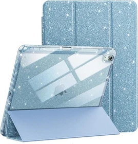 JETech Glitter Case für Apple iPad Air 11"/10.9", sky blue